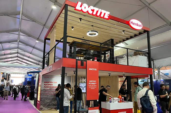 Expomin: Loctite y Henkel reafirman su compromiso con la sostenibilidad con su stand de construcción industrializada