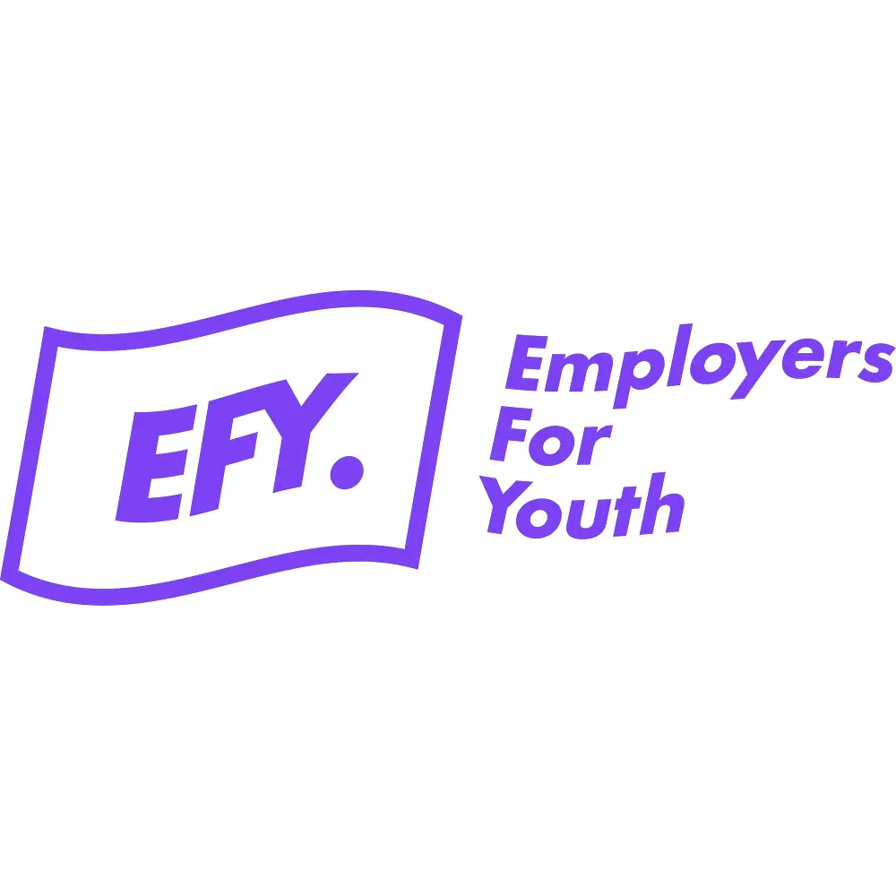 El logotipo del premio “Employers for youth”.