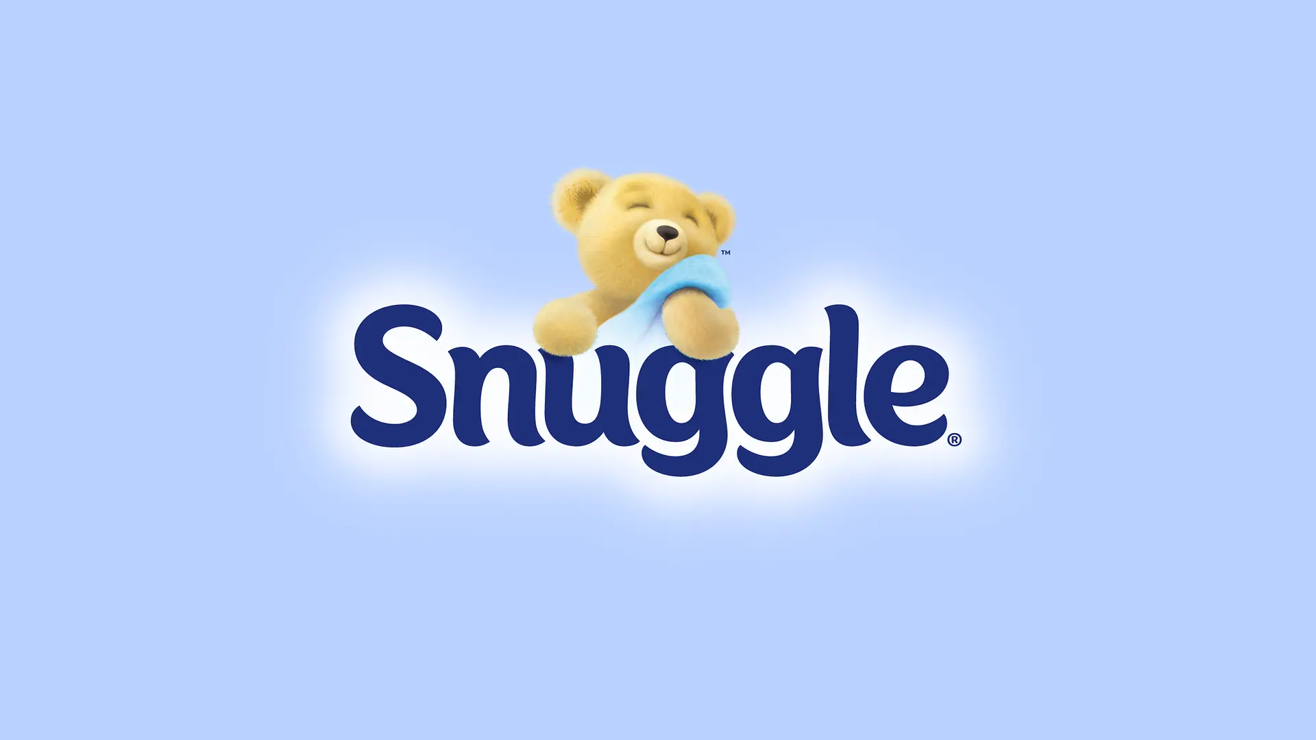 El oso Snuggle, mascota del suavizante para ropa Snuggle.
